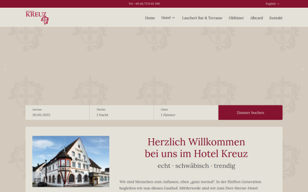 www.hotel-kreuz-gammertingen.de