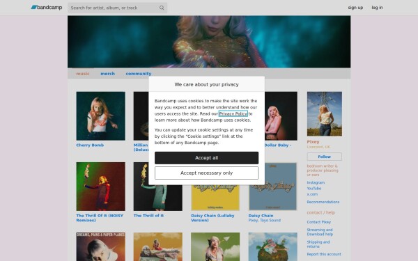 pixeymusic.bandcamp.com