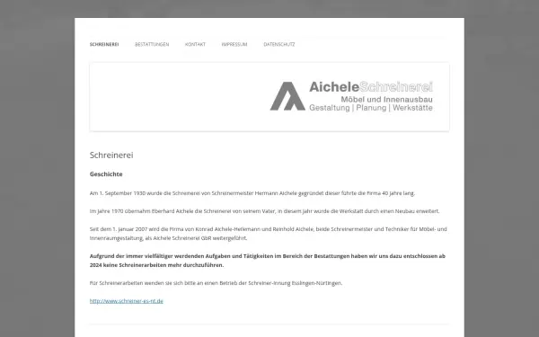 aichele-schreinerei.de