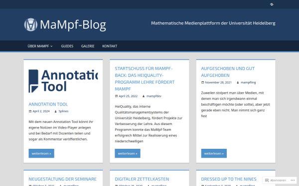 mampf.blog