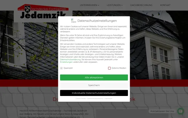www.dachdecker-jedamzik.de