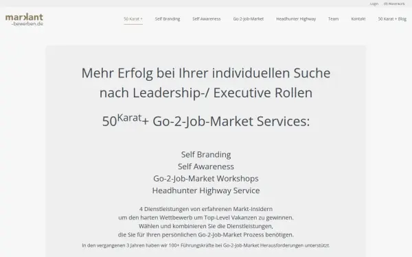 www.markant-bewerben.de