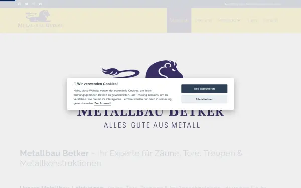 metallbau-betker.de