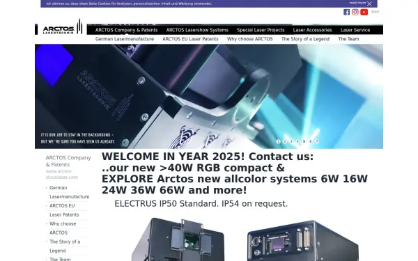 arctos-showlaser.com