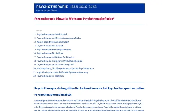 psychotherapie.de