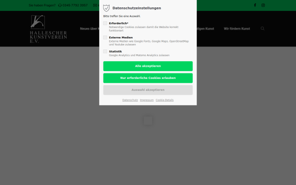 hallescher-kunstverein.de