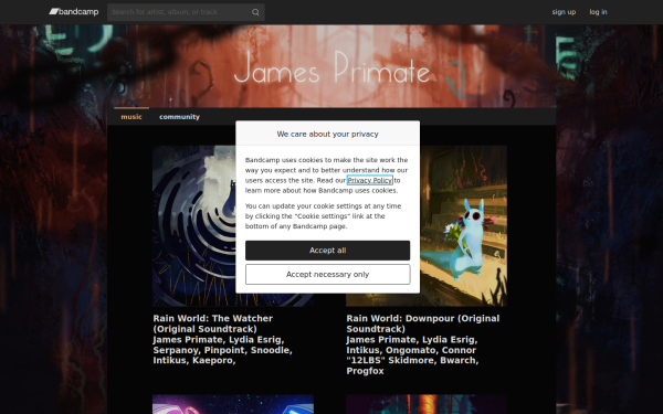 jamesprimate.bandcamp.com