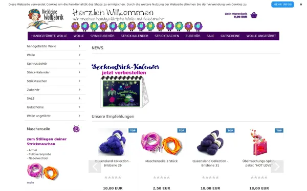 www.diekleinewollfabrik.de