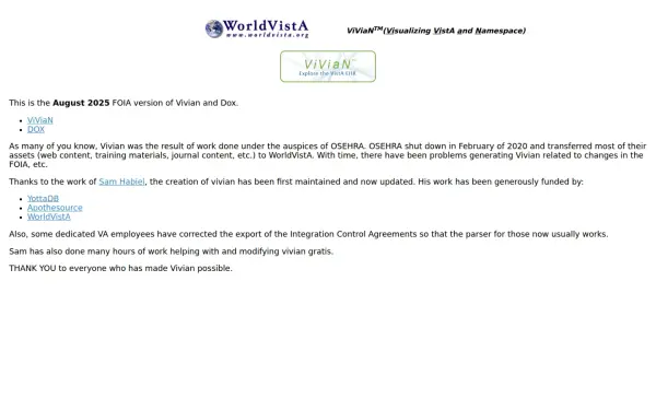 vivian.worldvista.org