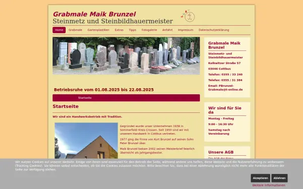 grabmale-brunzel.de