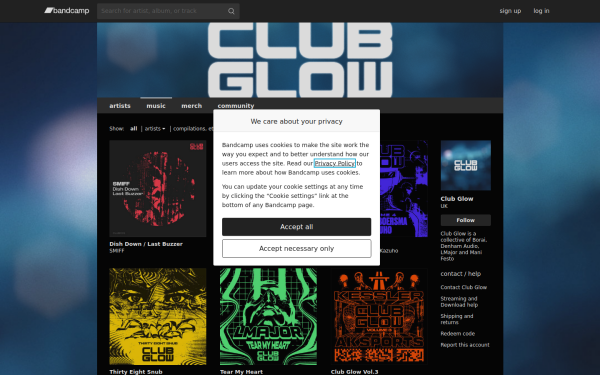 clubglow.bandcamp.com