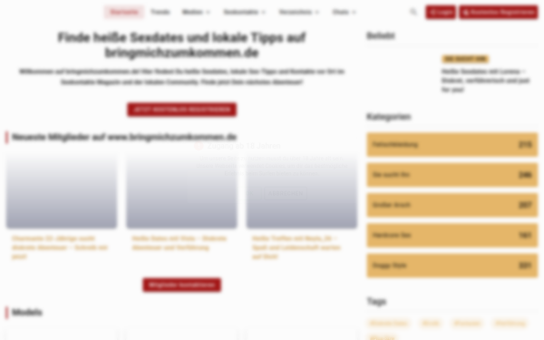 www.bringmichzumkommen.de