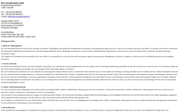 hsg-metalltechnik.de