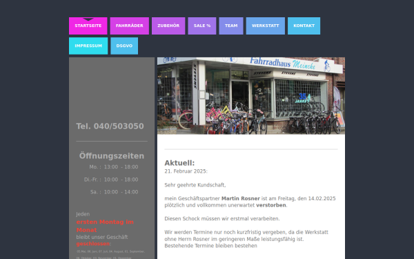 www.fahrradhaus-meincke.de