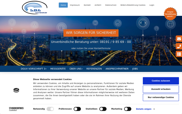 sbe-elektroservice.de