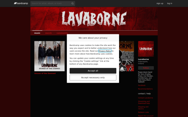 lavaborne.bandcamp.com
