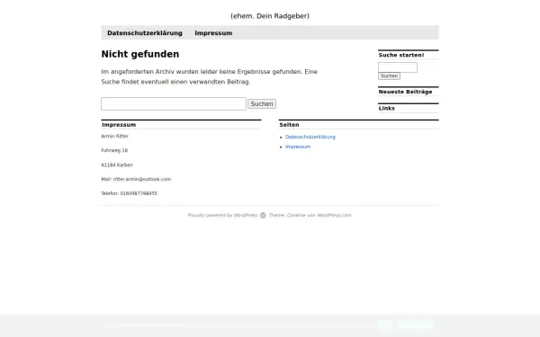 www.dein-radgeber.de