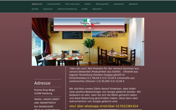 www.trattoriamondello.de