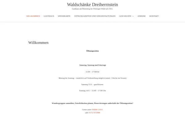 gasthausrennsteig.de