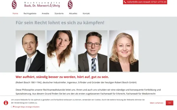 www.anwaltskanzlei-buck.de