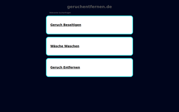 geruchentfernen.de