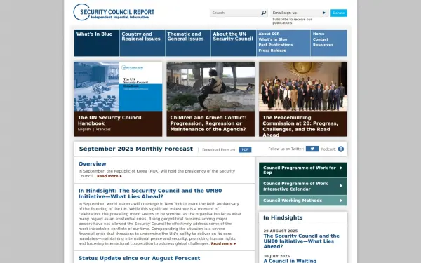 www.securitycouncilreport.org
