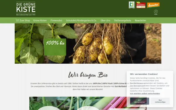www.gruenekiste.de