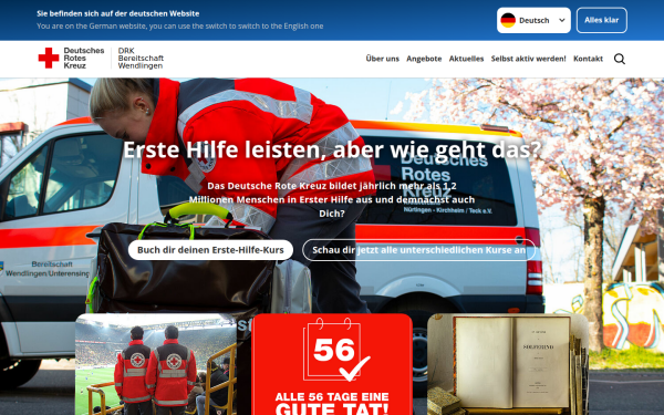 www.drkwendlingen.de
