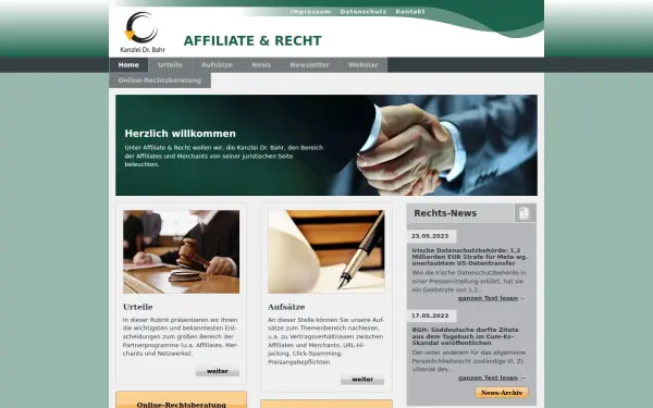 www.affiliateundrecht.de