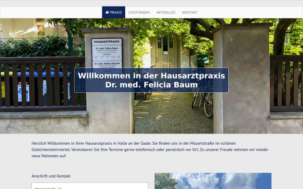 hausarztpraxis-baum.com