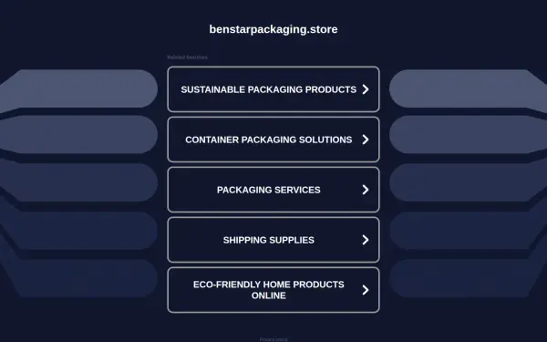 benstarpackaging.store