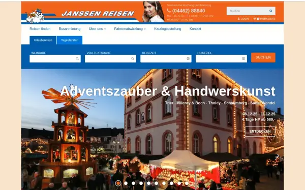 www.janssen-reisen.de