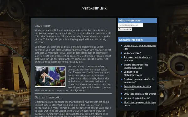 www.mirakelmusik.se