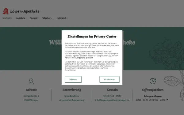 www.loewen-apotheke-uhingen-app.de