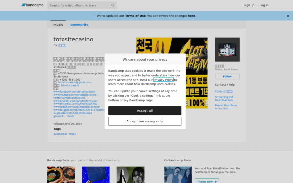totositecasino.bandcamp.com