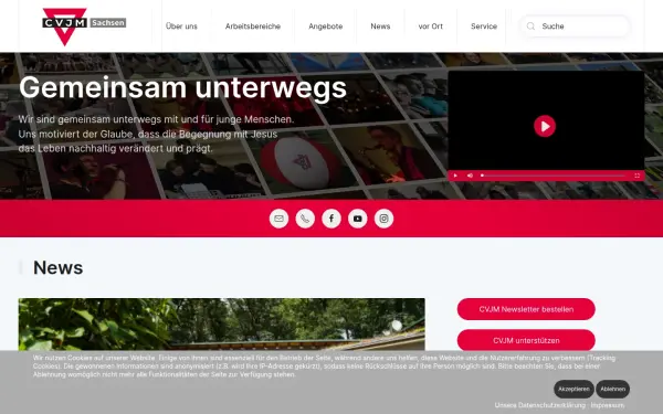 cvjm-sachsen.de