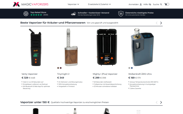 magicvaporizers.at