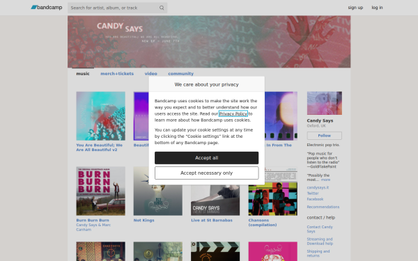 candysays.bandcamp.com