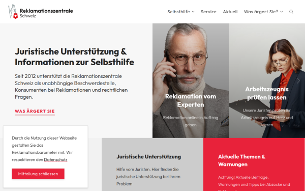 www.reklamationszentrale.ch