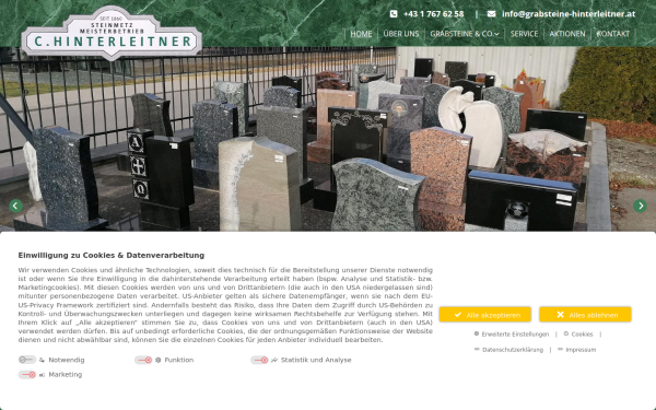 www.grabsteine-hinterleitner.at