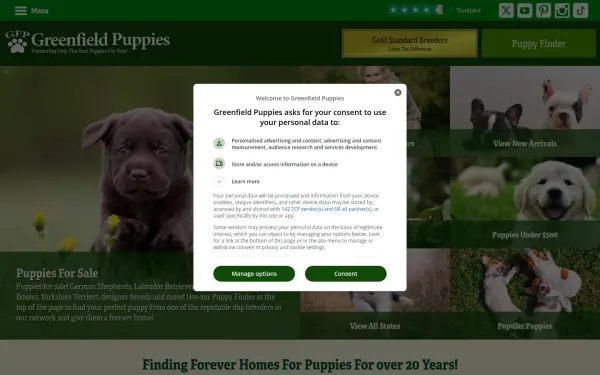 www.greenfieldpuppies.com