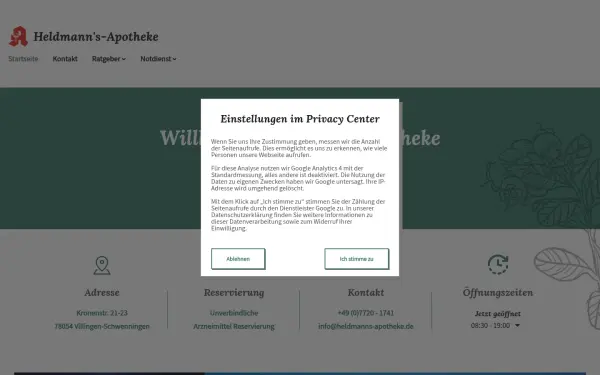 www.heldmanns-apotheke-vs.de