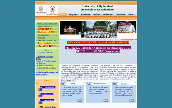 acad.uohyd.ac.in