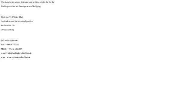 architekt-volkerblatt.de