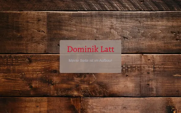 dominiklatt.de