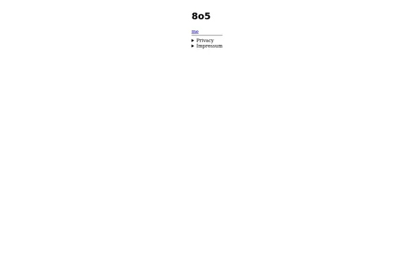 8o5.de