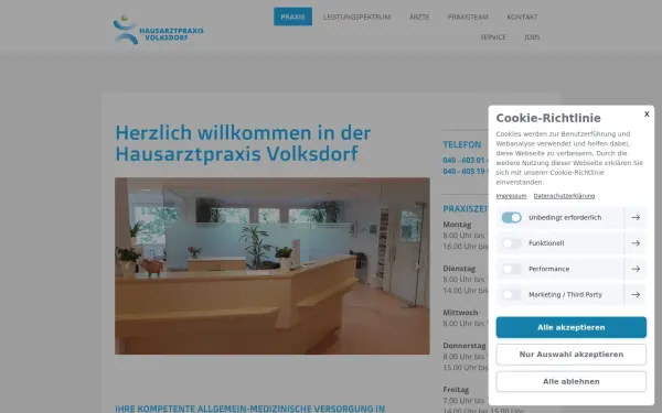 www.hausarztpraxis-volksdorf.de