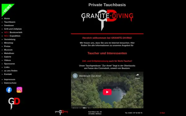 granite-diving.de