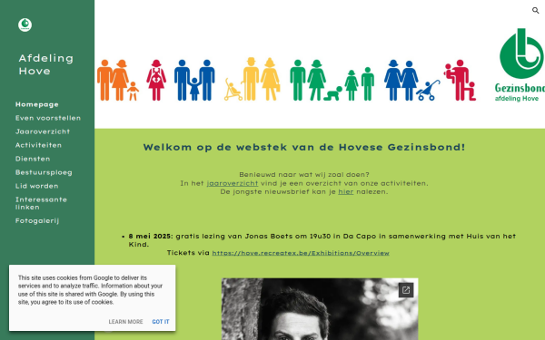 www.gezinsbondhove.be