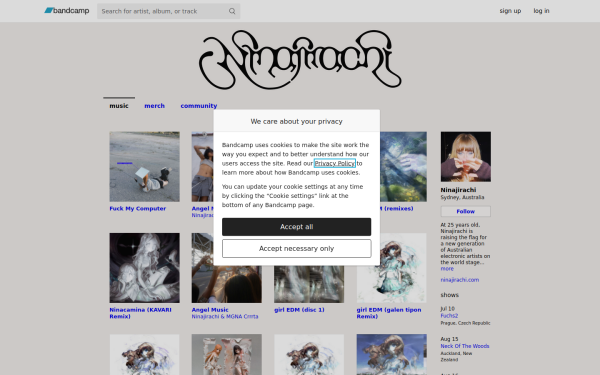 ninajirachi.bandcamp.com